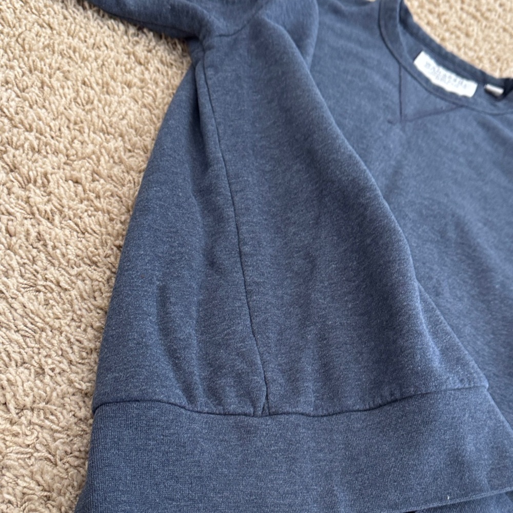 Wanakhome Womens Super Soft Heathered Blue Crewneck Crew Sweatshirt, sz M - Picture 9 of 15